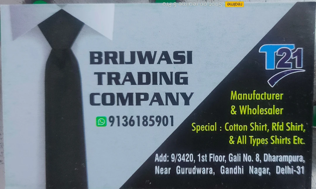 Factory Store Images of Brijwasi Traders 