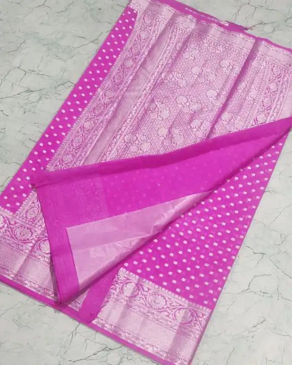Banarasi semi georgette soft saree  uploaded by S A Silk Sarees on 9/12/2023