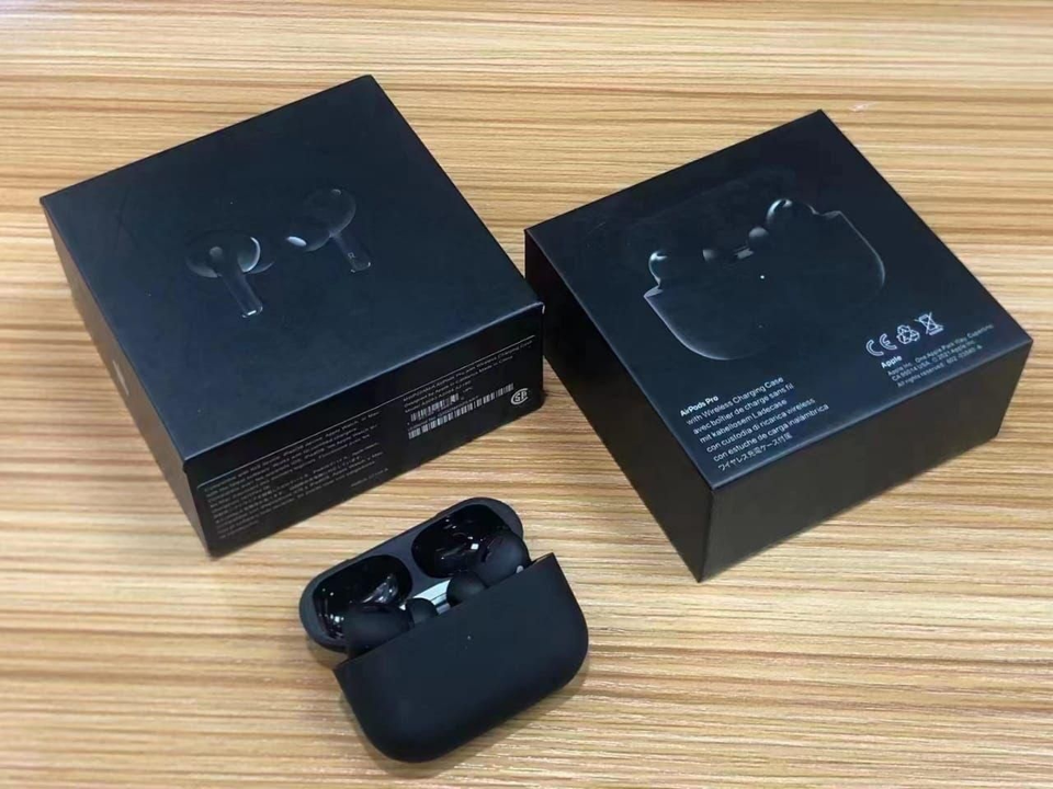Airpod pro og black colour available best price for the 9649174067 uploaded by B.R. ENTERPRISES  on 9/12/2023