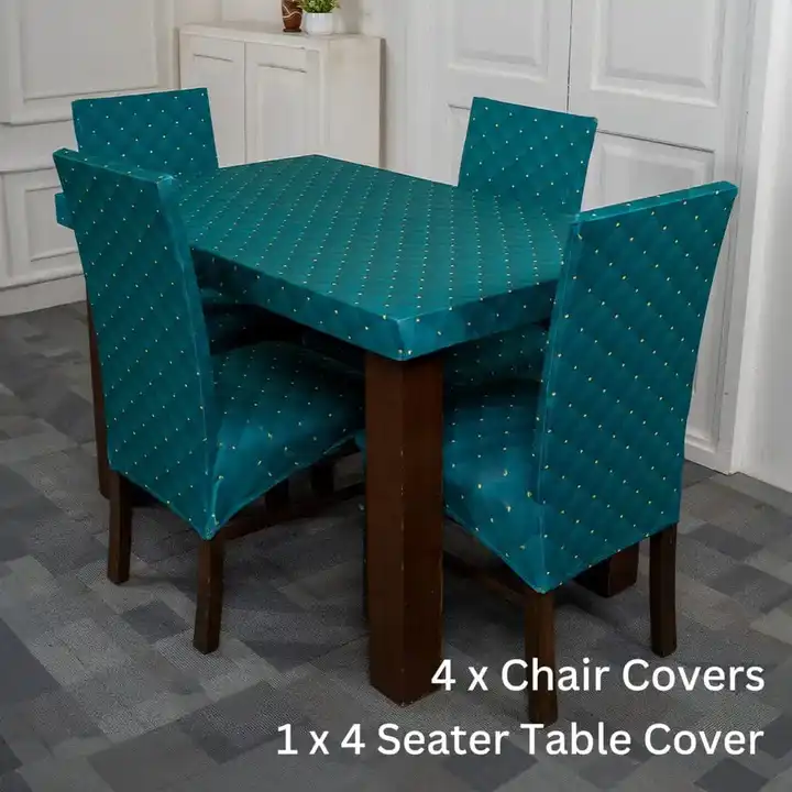 4 seater elastic dining set covers uploaded by business on 9/12/2023