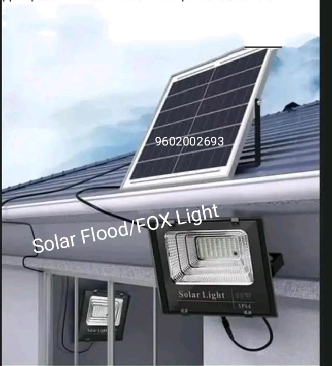 Solar Fox Light and mini inverter with 3 bulb  uploaded by Maruti Solar Led Lights on 9/12/2023