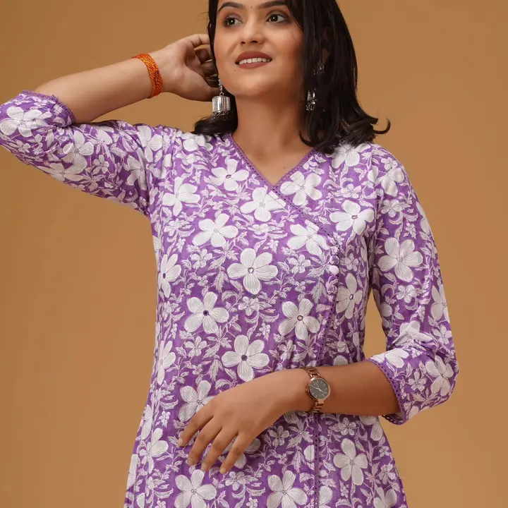 Purple Angrakha 3 piece set  uploaded by K And K manufacturer on 9/12/2023