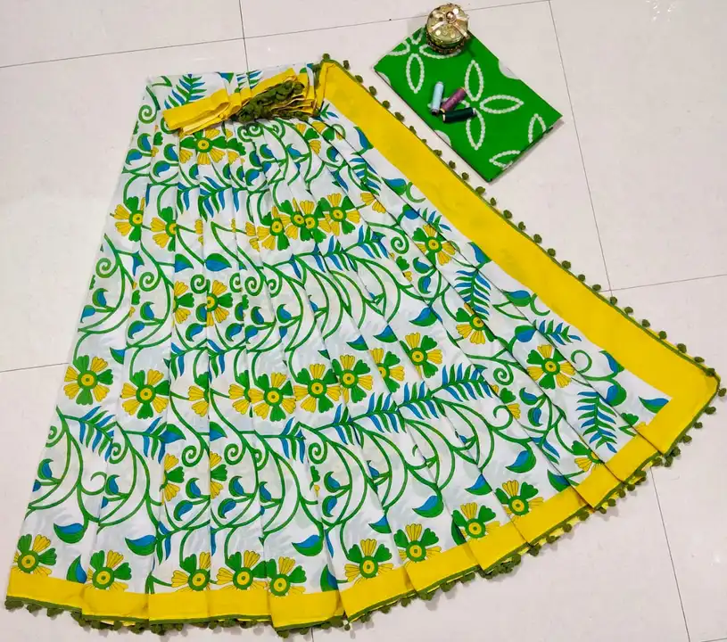 Cotton mulmul saree  uploaded by Kunal Handprint  on 9/12/2023