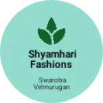 Business logo of ShyamHari fashions