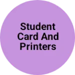 Business logo of Student card and printers