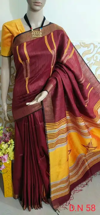 Pure silk saree uploaded by Indiano Creation on 9/12/2023