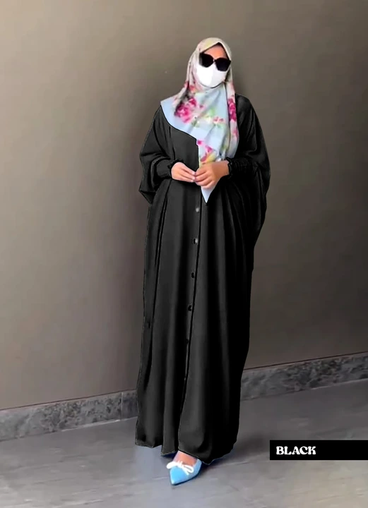Cy fabric abaya pattern  uploaded by Faiza _abhaya_house on 9/12/2023