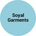 Business logo of Soyal garments
