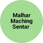 Business logo of Malhar maching sentar
