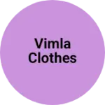 Business logo of Vimla clothes