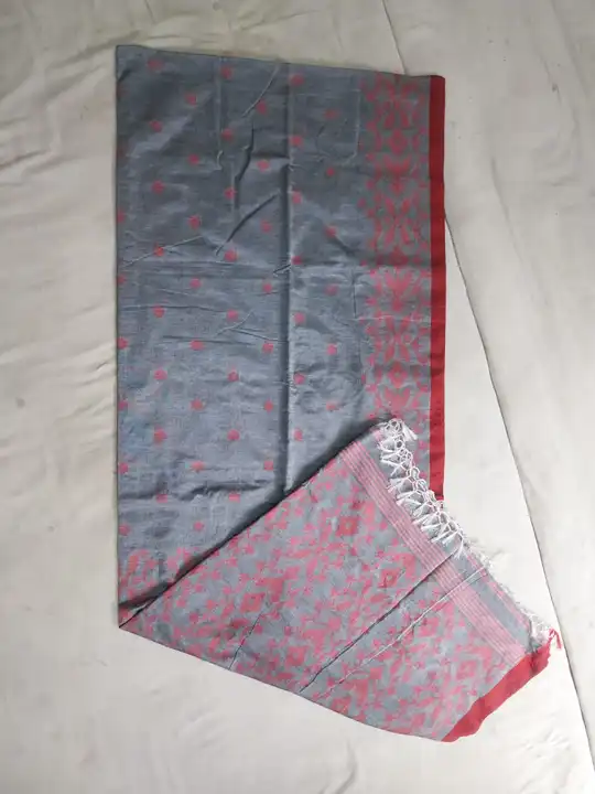 Women soft handloom cotton saree  uploaded by Ankur Handloom on 9/13/2023