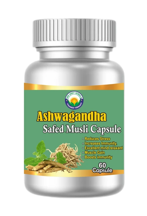Ashwagandha capsule  uploaded by Shri Amrit herbals on 9/13/2023