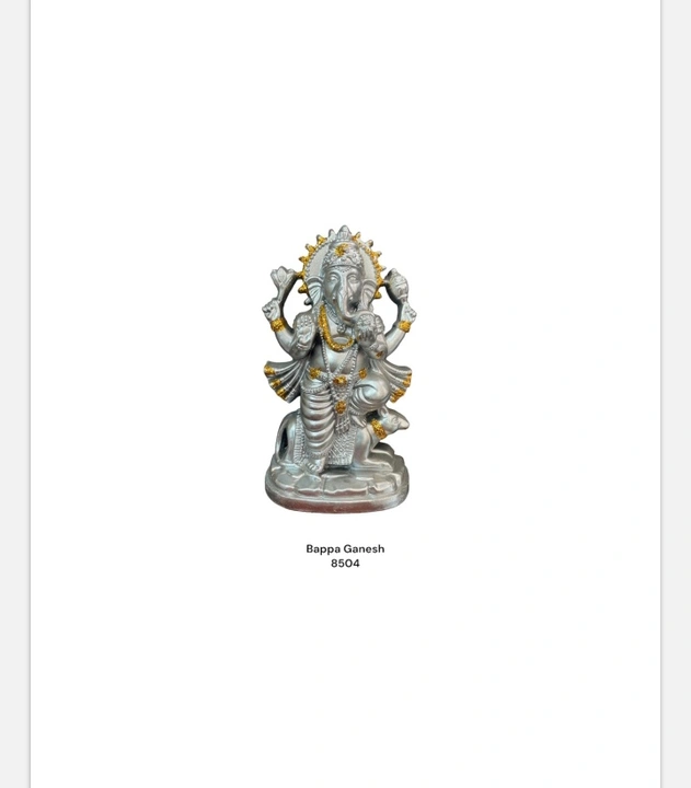 Ganesha statue gift items uploaded by Shree gurudev collection / 9806507567 on 9/13/2023