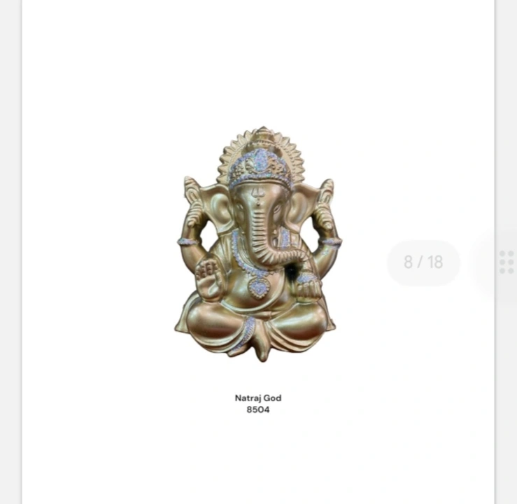 Ganesha idol gift item uploaded by business on 9/13/2023