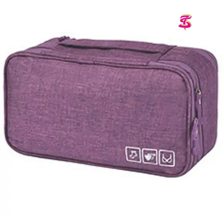 Post image *U.G.TRAVEL UNDERWEAR POUCH High capacity Travela Storage Bag for Bra Underwear Socks Cosmetics New Wardrobe Closet Clothes organizer Accessories Storage Bag*
HEIGHT..4
WIDE...10
BASE...6
MATERIAL POLYSTER 
*PRICE......480+$*
*NOTE IN ONE SHIPPING FIVE PCS CANE COME* 
*DM for orders or contact us on 9821690809*
