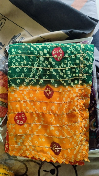 Bandhani saree uploaded by Saree suits on 9/13/2023