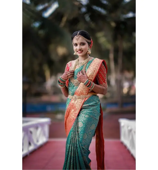 Rich pallu with allover Golden zari weaving design saree  uploaded by DHANANJAY CREATIONS on 9/13/2023