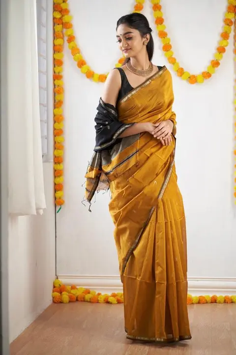 Rich pallu with allover buti design saree  uploaded by DHANANJAY CREATIONS on 9/13/2023