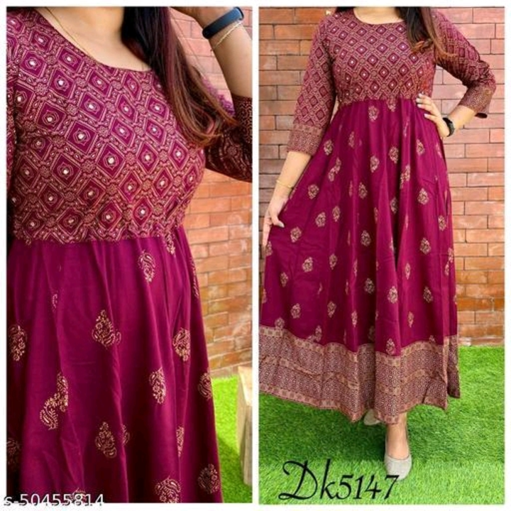 Catalog Name:*Aagam Voguish Kurtis*
Fabric: Rayon
Sleeve Length: Three-Quarter Sleeves
Pattern: Prin uploaded by Rajputana online shop on 9/13/2023