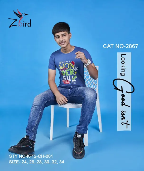 MAC D Boy's Printed T-shirt  uploaded by Maharashtra trading company on 9/13/2023