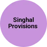 Business logo of Singhal provisions