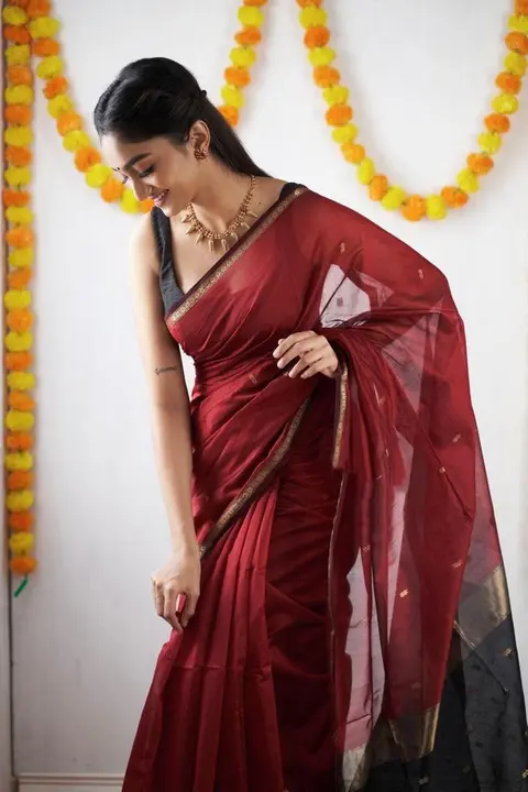 Rich pallu with Allover Butti Design saree uploaded by DHANANJAY CREATION  on 9/13/2023