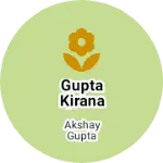 Business logo of Gupta kirana store