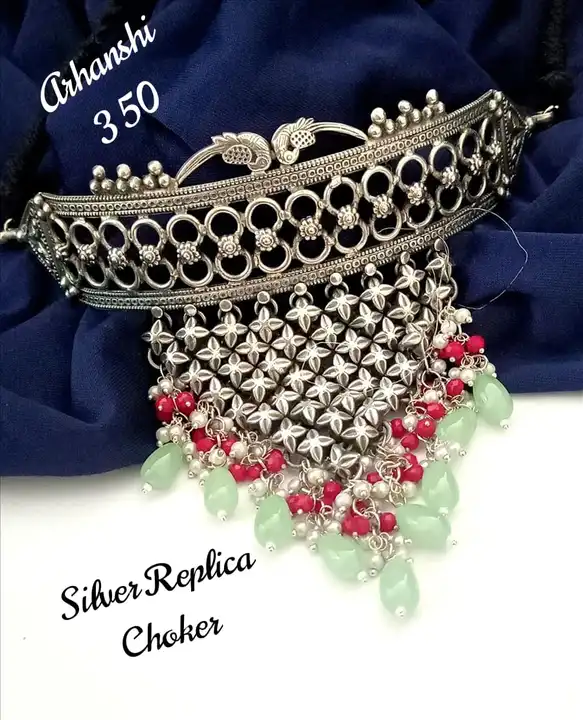 Oxidised Choker sets uploaded by CULTURE on 9/13/2023