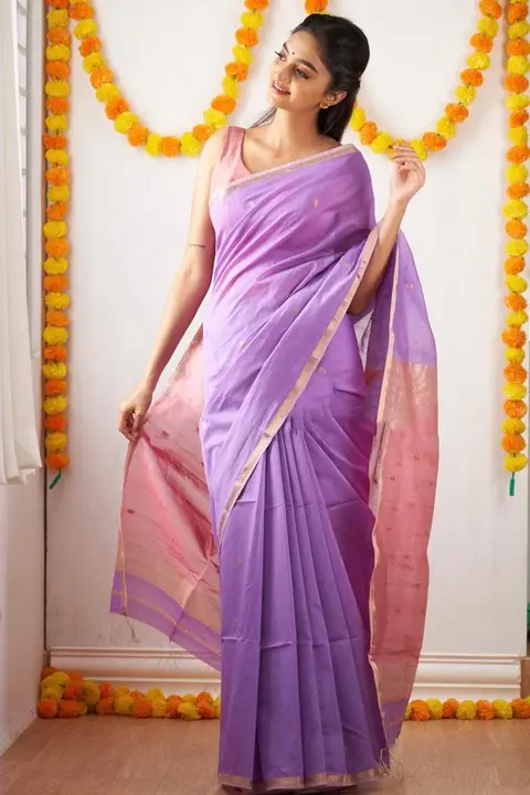 Luxurious banarasi weaving that multi colour thated flower buti design saree uploaded by Dhananjay Creations Pvt Ltd. on 9/13/2023