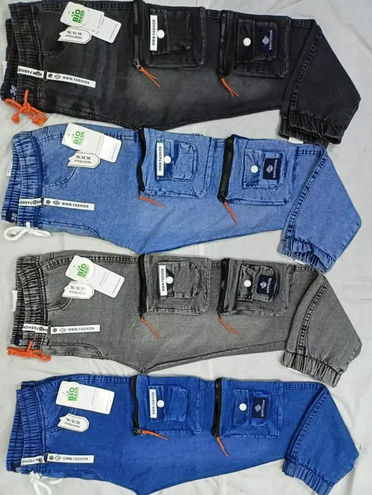 DENIM 7 POCKET JOGGERS  uploaded by R&B GARMENTS  on 9/13/2023