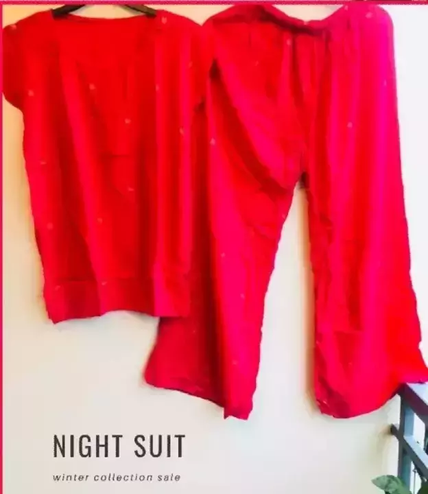Night suit  uploaded by The fashion factory  on 3/21/2021