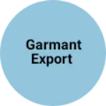Business logo of Garmant export