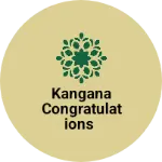 Business logo of Kangana congratulations