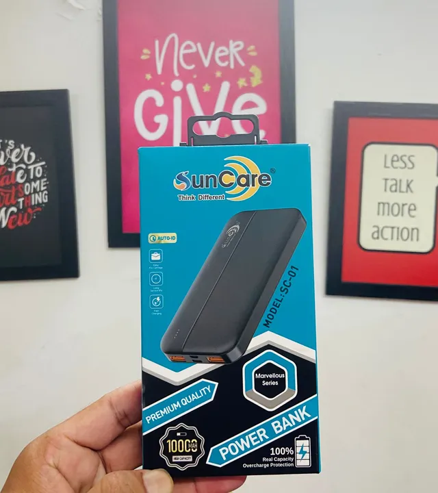 SUNCARE 10000mAh POWER BANK  uploaded by business on 9/13/2023