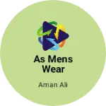 Business logo of As mens wear