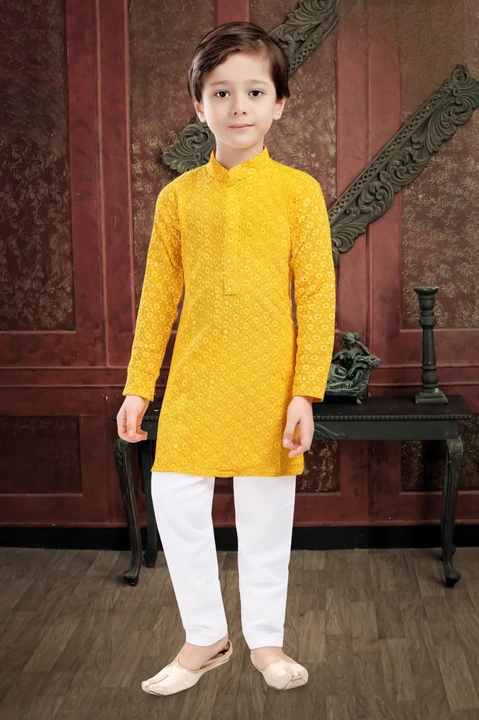 Boy's ethnic wear new arrival for deepawali  uploaded by Dk luxury clothing on 9/13/2023