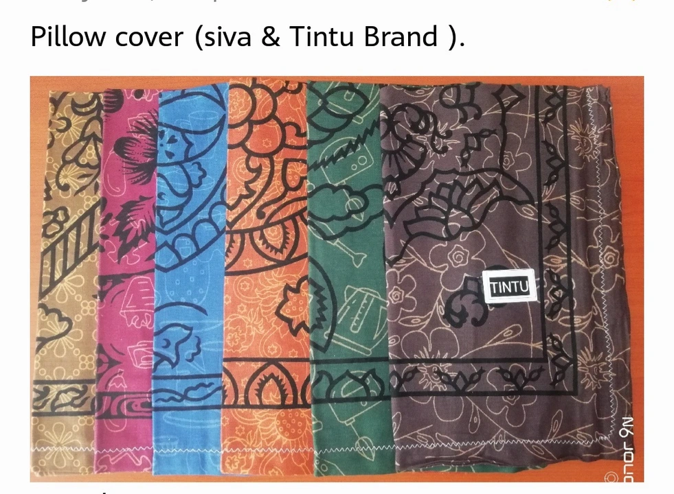 Pillow Cover(Siva &Tindu Brand)(18"X28") uploaded by business on 9/14/2023