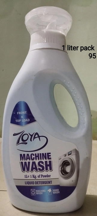 Detergent liqued primiam quality 1 liter pack uploaded by Zoya cottage industry on 9/14/2023