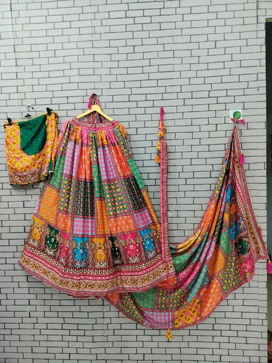 Navratri Festival special lehenga choli  uploaded by 1 Place For All Fashion  on 9/14/2023
