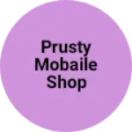 Business logo of Prusty mobaile shop