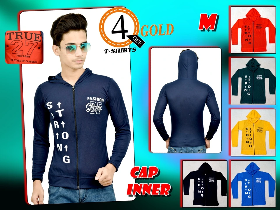Cap tshirt with inner small size cotton fabric uploaded by Bhawna traders on 9/14/2023