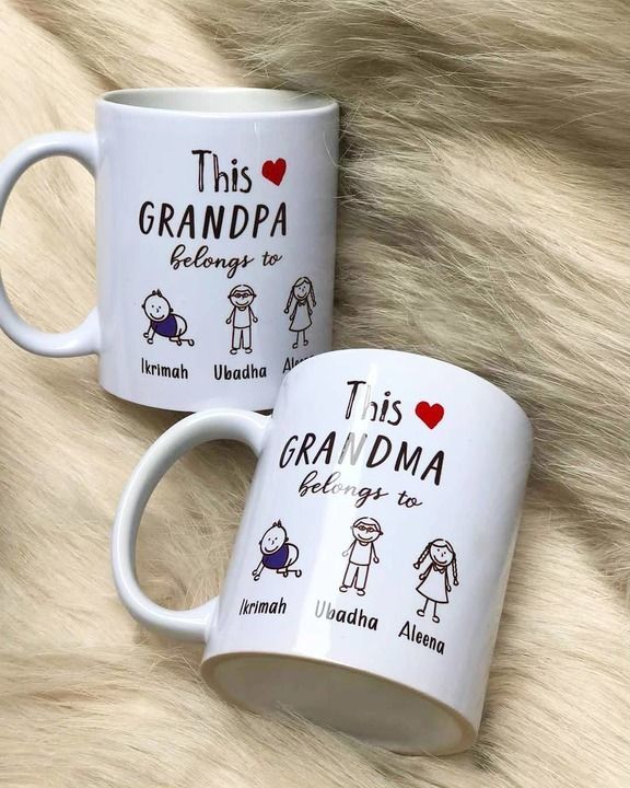 Couple Grandpa And Grandma Gift Mug - All India Shipping uploaded by DUBALS WORLD WIDE on 3/21/2021