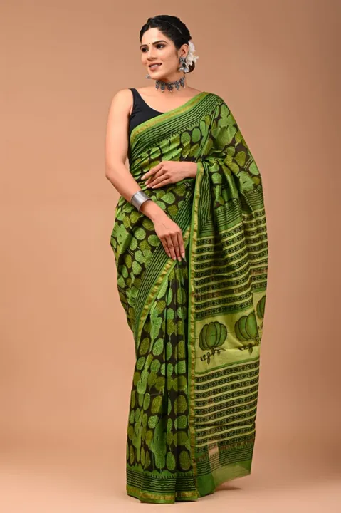 Chanderi saree uploaded by business on 9/14/2023