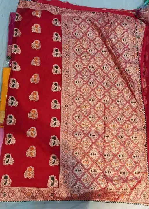 Organja fabric saree uploaded by Fashionmax on 9/14/2023