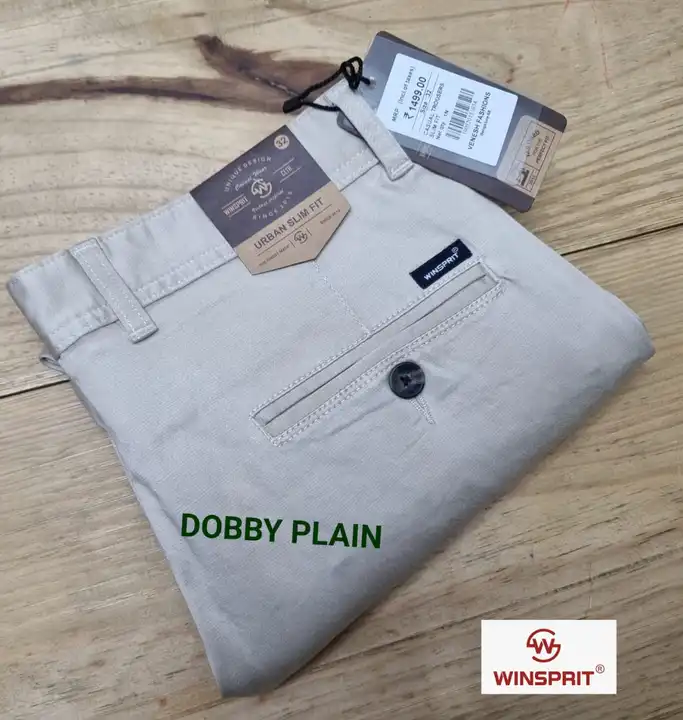 BRAND         :*WINSPRIT* 

PRODUCTS  :*MENS CASUAL TROUSERS*

FABRIC         : *DOBBY PLAIN LYCRA*
 uploaded by Runali Retail on 9/14/2023