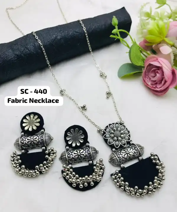 Fabric necklace  uploaded by Shreevari fashion on 9/14/2023