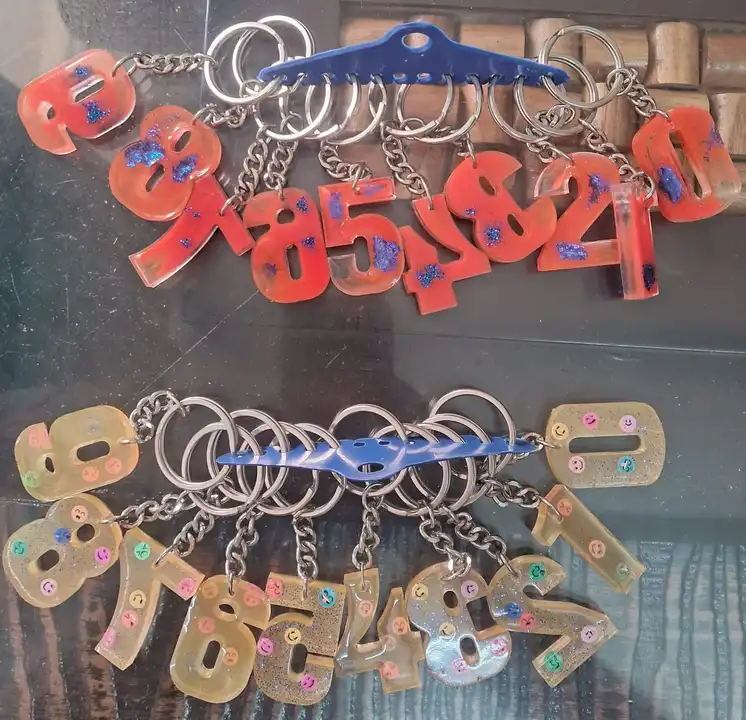 Fancy Crystal Keychains Alphabets uploaded by Mahadev Traders on 9/14/2023
