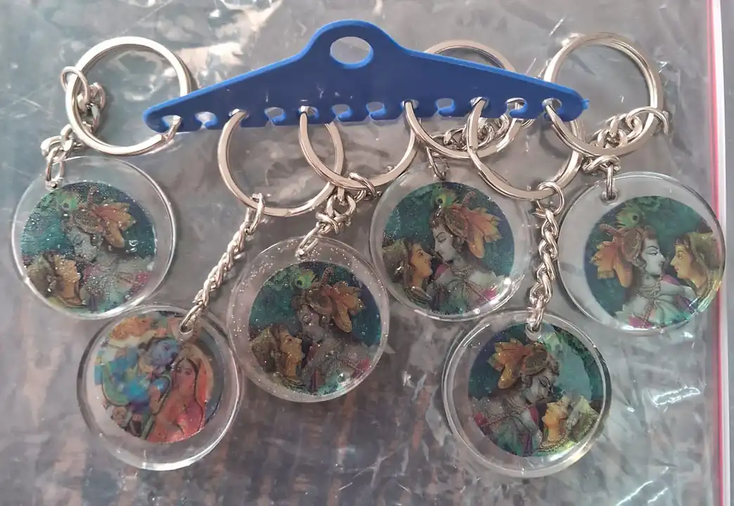 Fancy Crystal Keychains Radhey Mix  uploaded by business on 9/14/2023