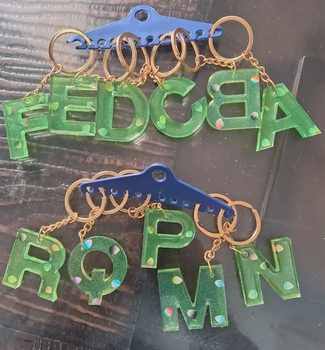 Fancy Crystal Keychains Alphabet  uploaded by business on 9/14/2023