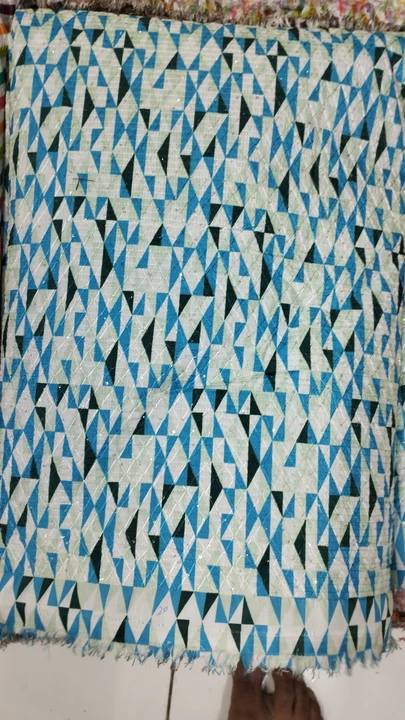 Coco silk corest work digital print uploaded by Bhagwati Fabrics on 9/14/2023